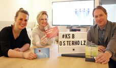 Sorgen für sichere  und verlässliche Sportstätten: Lea Habben, Celina Duschner und Jens Themsen vom Kreissportbund.