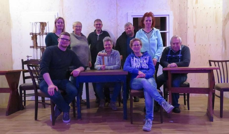 V.l.n.r.: Jens Peper, Antje Peper, Edeltraut Becker, Werner Böse, Sylvia Pape, Heiner Kück, Stefani Walendzik, Susanne Wendelken, Hermann Wrieden, es fehlt Rainer Krentzel. Foto: eb