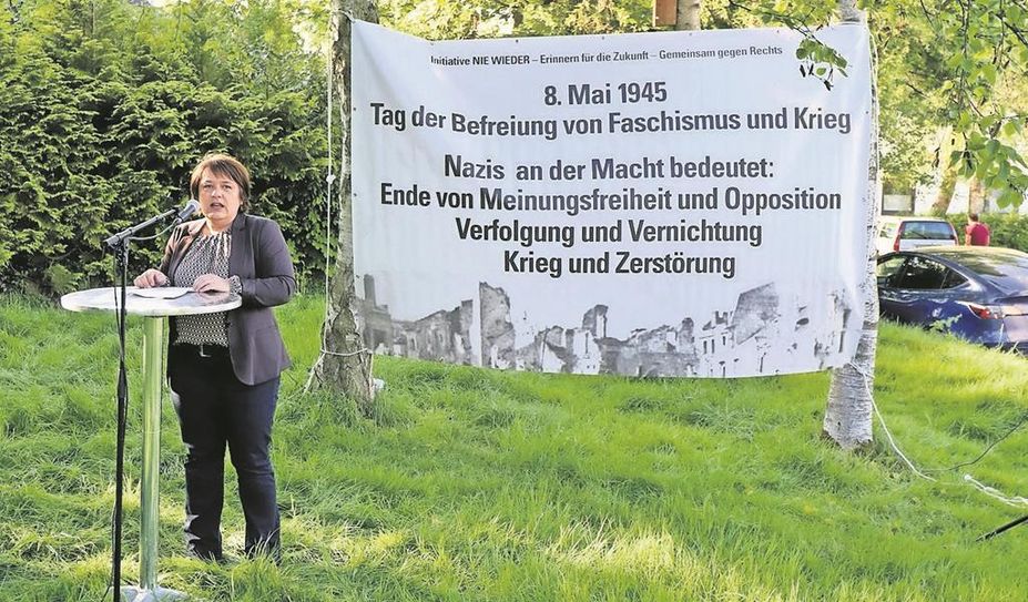 Gastrednerin Henrike Müller vom Bündnis 90/Die Grünen in der Bremischen Bürgerschaft.