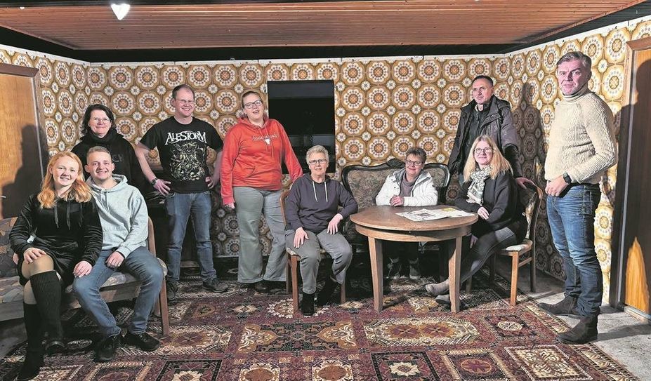 Die Theatergruppe der Feuerwehr Lintig-Meckelstedt tritt am 17. Februar in Altbachenbruch auf.