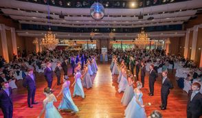 Auf der Ballnacht können die Paare ihre Können unter Beweis stellen.