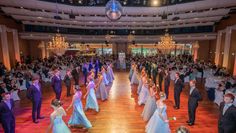 Auf der Ballnacht können die Paare ihre Können unter Beweis stellen.