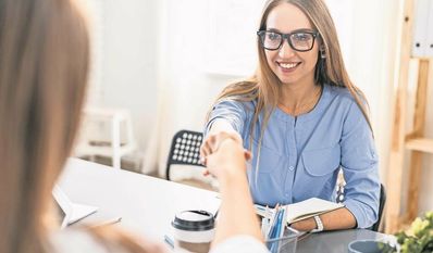 Wer für den Messetag ein Bewerbungsgespräch vereinbaren möchte, kann dies im Vorfeld online machen.