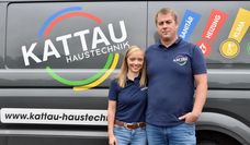 Christina und Marvin Kattau freuen sich auf viele Besucher und interessante Gespräche beim Tag der offenen Tür am 6. September.