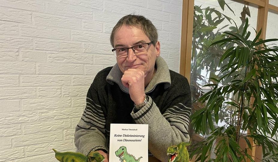 Freut sich auf die Lesung: Markus Tönnishoff mit seinem neuen Buch.