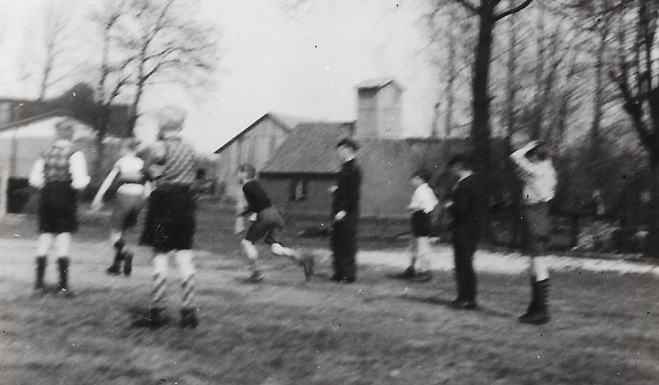 Fußball auf dem alten Sportplatz