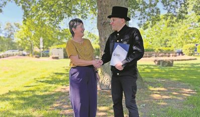 Britta Lütjen und Axel Kretschmer blicken einer weiteren Zusammenarbeit positiv entgegen.