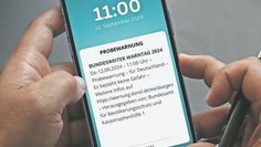 Durch eine 2023 neu eingeführte Technik können Warnungen direkt an das Smartphone geschickt werden.