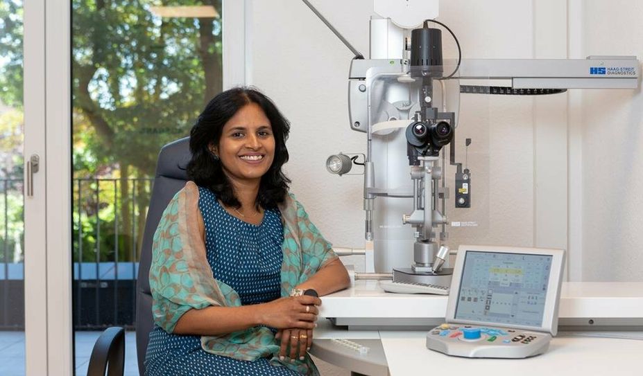 Der Eingangs- und Empfangsbereich.