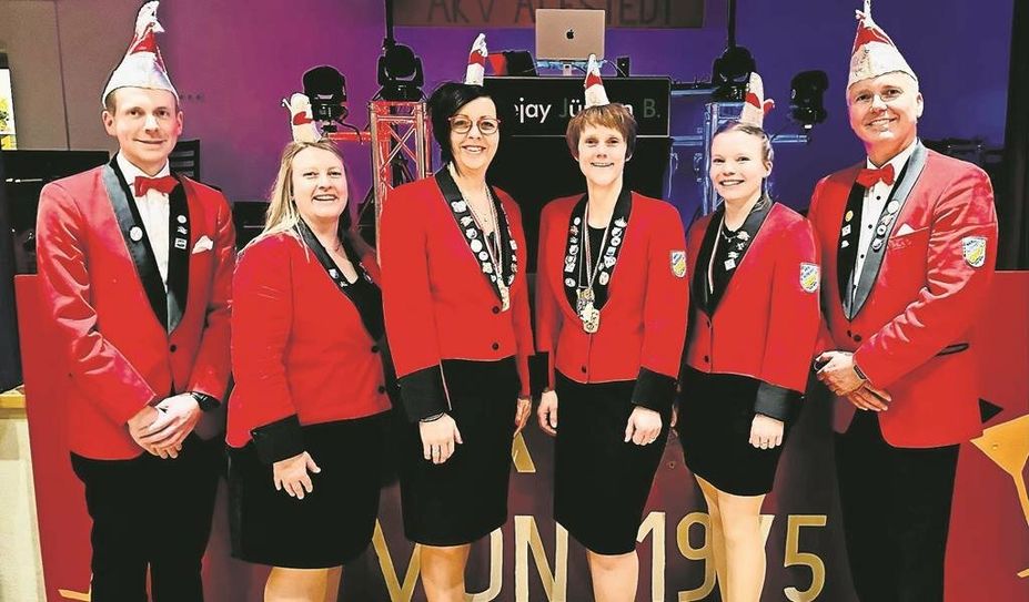 Der Sechserrat sowie alle anderen Mitglieder der Karnevalsvereinigung freuen sich auf die fünfte Jahreszeit in Alfstedt.