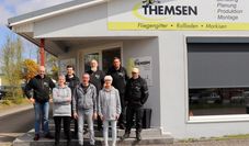 Thomas Themsen, Anja Müller, Thomas Johnson, Matthias Fuhrmann, Christian Zindl, Sonja Themsen, Sven Kück und Mike Schumann