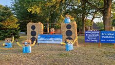 Die Minions sind los und drehen frei in Wallhöfen zu DJ Toddy.
