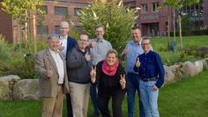 Von links: Reinhard Lindenberg, Walter Lemmermann, Guido C. Bischof, Andreas Berg, Sonja Brunckhorst, Jürgen Böse und Claudia Oerding haben laut eigenen Aussagen immer noch Spaß an der Verantwortung, um Politik zu machen, die nah am Alltag bleibt.