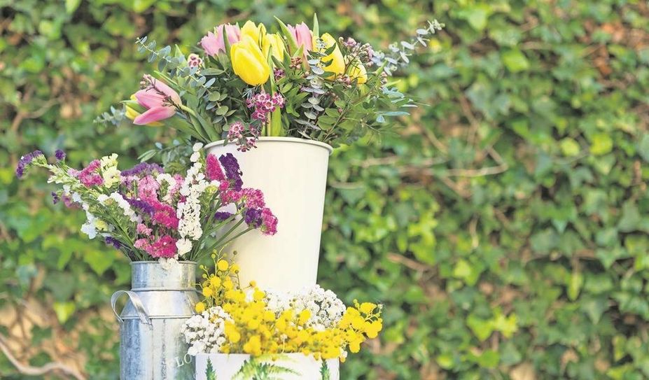 Frühlingsblumen und Deko sowie vieles mehr erwartet die Besucher:innen.