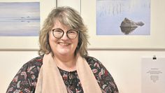 Lydia Wiebalk fmöchte mit ihren Werken dazu einladen, zur Ruhe zu kommen.