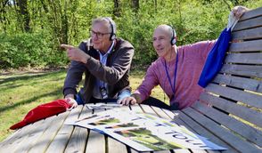 Sie gehören zu den Initiatoren des Projektes: Hans-Hermann Hubert und Michael Uhl.