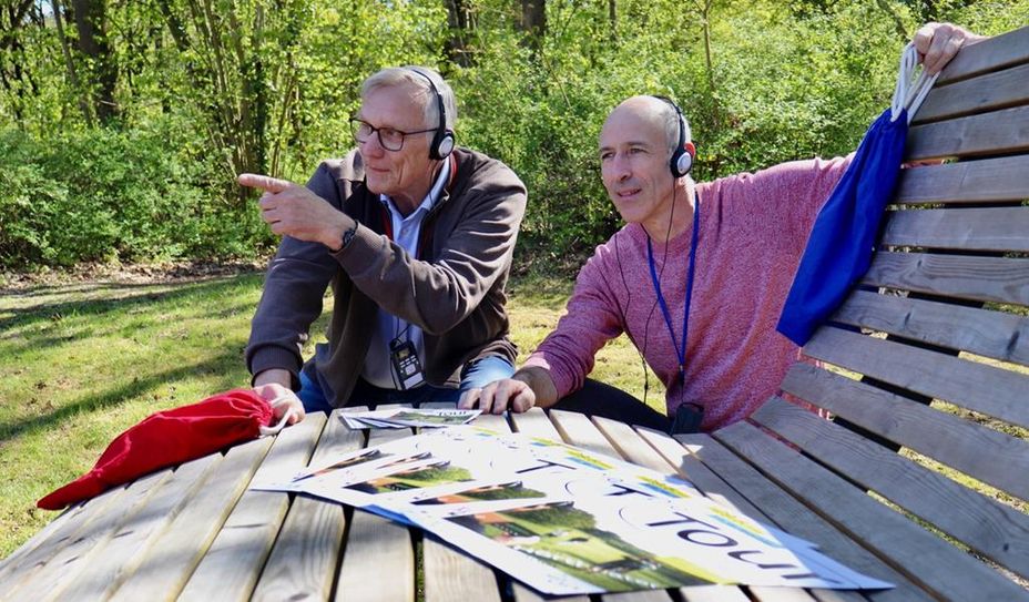 Sie gehören zu den Initiatoren des Projektes: Hans-Hermann Hubert und Michael Uhl.