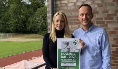 Das neue Orga-Duo David und Nadine Jakesch laden zum Novemberball des VSK.