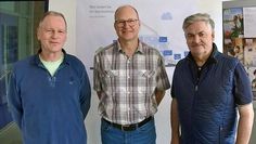 (v. l.) Thorsten Eilers, Kai Klintworth und Thomas Dendorfer freuen sich auf viele eindrucksvolle Fotos.