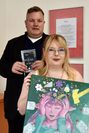 Schreiben seit ihrer Kindheit und Jugend: Michelle Klatt aus Bremervörde und Johannis Röhrs aus Zeven.