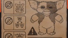 Der Mogwai bzw. Gremlin darf weder nach Mitternacht gefüttert noch nass werden.