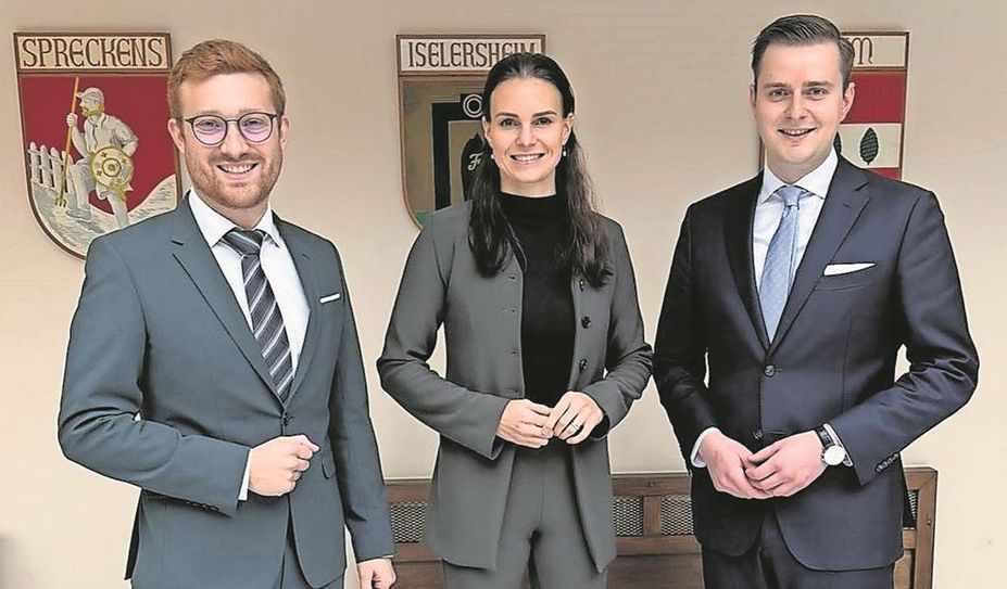 (v. l.) Dirk-Frederik Stelling, Vanessa-im Zobel und Niklas Brockmann.