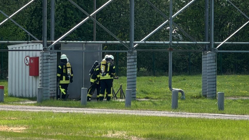 Vorgehen der Einsatzkräfte unter Atemschutz zur Gefahrenstelle