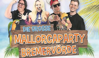 Bei der Mallorca-Party gibt es mit den Stars von der Insel Ballermannstimmung pur.
