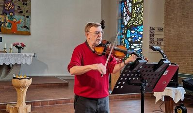 Nach 45 Jahren ist Schluss: Peter Riedel gibt die Chorleitung der Perilis ab. Trotzdem möchte er der Musik treu bleiben. Foto: mf