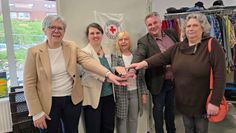 DRK-Shop und Osterholzer Tafel residieren jetzt Tür-an-Tür am Brigitte-Escherhausen-Platz.