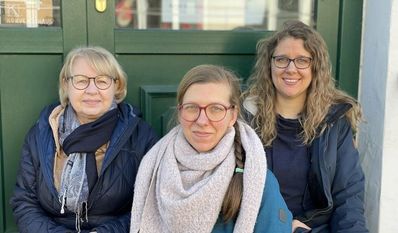 Die drei Freizeit-Guides Verena Brinkmann, Anna Winkelmann und Jennifer Zimmermann könnten noch Unterstützung gebrauchen,