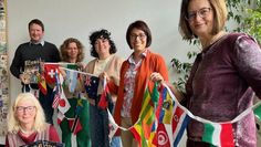 Das internationale Team der VHS Osterholz-Scharmbeck.