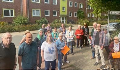 Mieterinnen und Mieter der Mozart- und Beethovenstraße