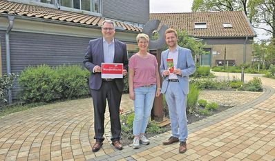 Hoffen auf eine rege Teilnahme: (v. l.) Marco Prietz, Martina Schröder und Dirk-Frederik Stelling.