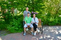 Sandra Idem mit ihren Mitarbeitenden Markus Bordihn und Sandra Riedewald.