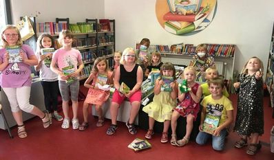 Die Kinder waren mit Begeisterung beim Ferienprogramm in der Gnarrenburger Bücherei dabei.