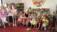 Die Kinder waren mit Begeisterung beim Ferienprogramm in der Gnarrenburger Bücherei dabei.