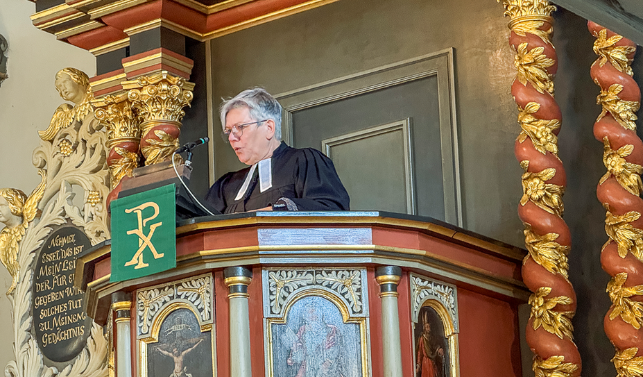 Auch wenn sie in der Altarkanzel stand: Jutta Rühlemann sprach nie von oben herab.