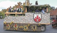 Höhepunkt des Herbstmarktes ist der große Erntewagenumzug am Sonntag, 15. Oktober.