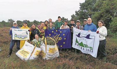 Die Teilnehmenden sind nach getaner Arbeit erschöpft aber glücklich.