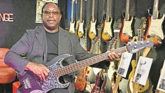 Beim Gespräch mit Darryl Jones gab es auch Sound-Proben.