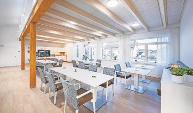 Die neuen Räumlichkeiten der Tagespflege sind hell und einladend.