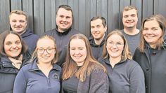 Freuen sich auf viele Besucher:innen: Die Mitglieder der Landjugend.