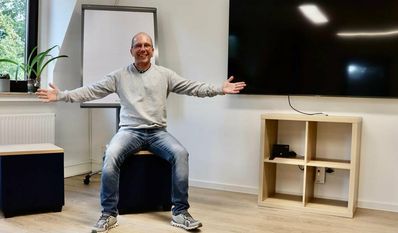 Frank Wooßmann hat das neue Domizil in der Bördestraße 47 bezogen und freut sich mit seinem Team auf die zukünftige Arbeit. Foto: akl