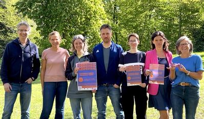Stuart Pengelley, Meike Artmann, Regine Moll, Gabriel Goritzka, Lara Miesner, Sonja Widdel und Heike Wilhelm
