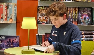 Mit Konzentration und guter Betonung führten die Abenteuer der „Frechen Krabben“ von Barbara Rose Emma Klefeker zum Sieg.