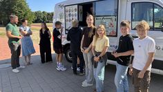 Eine leckere Belohnung für die gemeinsam geradelten Kilometer und das Engagement.