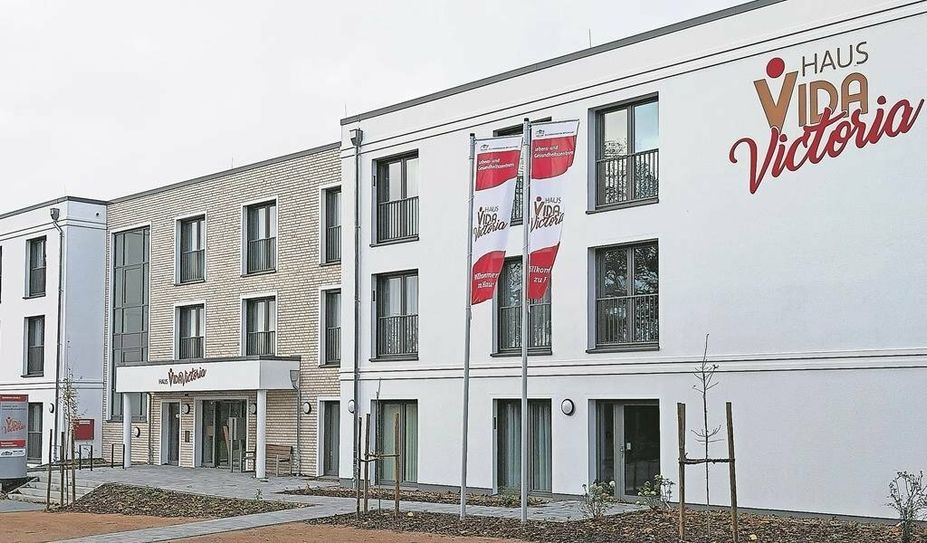 Im neuen Lebens- und Gesundheitszentrum in Gnarrenburg stehen 112 Einzel-Pflegeapartments zur Verfügung.