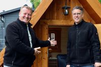 Die neuen Betreiber des Campingplatzes in Gnarrenburg: Ingo und Benjamin Ritter