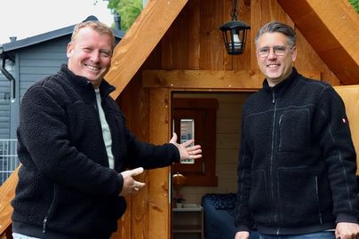 Die neuen Betreiber des Campingplatzes in Gnarrenburg: Ingo und Benjamin Ritter